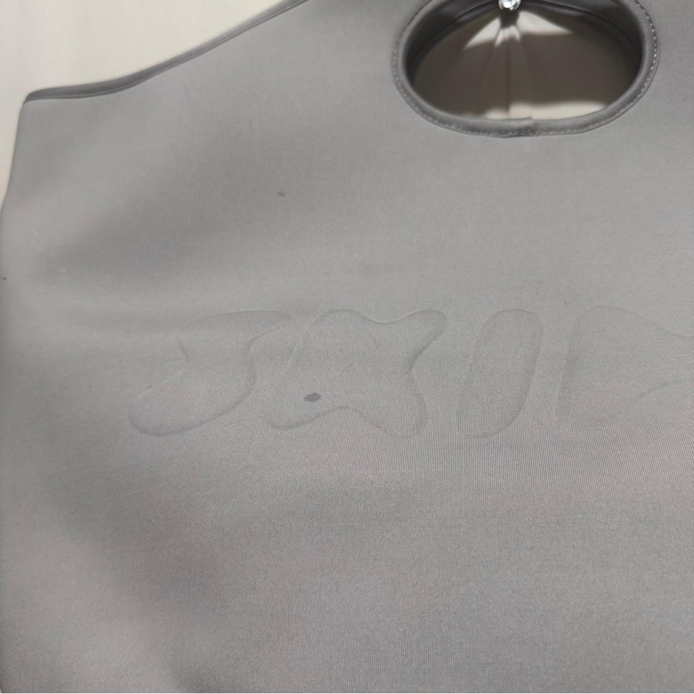 NWT SKIMS Elegant Gray Women's Tote Bag - Picture 4 of 11